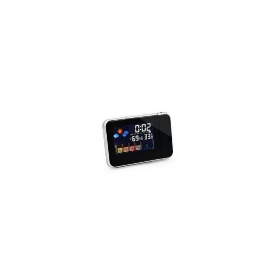 Ceas cu calendar 8190 PRO, LCD, alarma si proiectie, ecran color cu iluminare - Decorațiuni - oferit de sellsell.ro