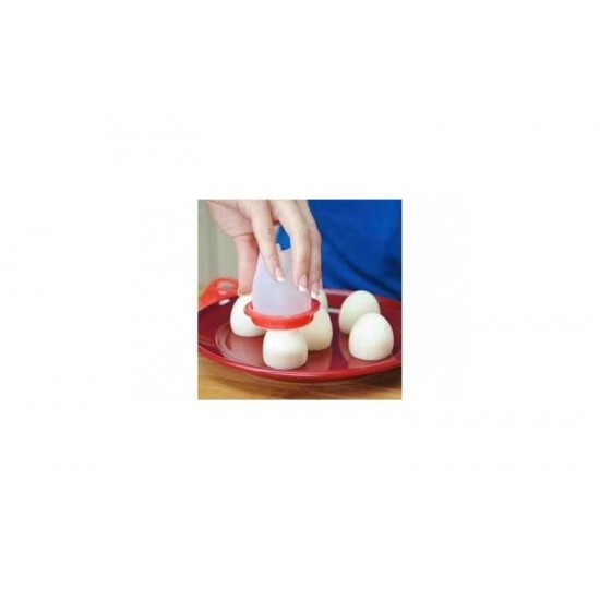 Set Egglettes, 4 forme din silicon pentru gatit oua fara coaja - Bucătărie - oferit de sellsell.ro