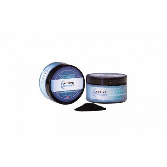 Pudra activa din nuca de cocos - pentru albirea dintilor - Îngrijire dentară - oferit de sellsell.ro