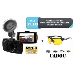 Camera auto portabila HD 1920*1080 + CADOU O PERECHE DE OCHELARI  PENTRU CONDUS
