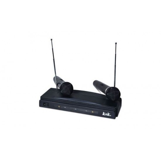 Set 2 microfoane wireless AT-306 - Boxe audio - oferit de sellsell.ro