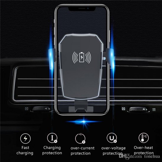 Incarcator auto Wireless  pentru smartphone cu Android / IOS - Auto&Moto - oferit de sellsell.ro