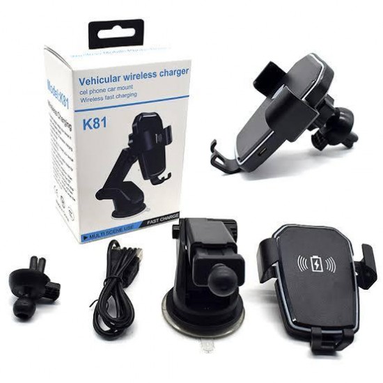 Incarcator auto Wireless  pentru smartphone cu Android / IOS - Auto&Moto - oferit de sellsell.ro