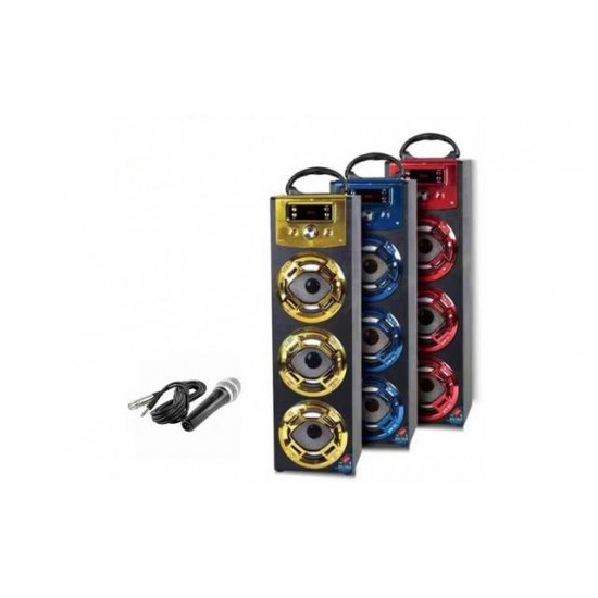 Boxa Bluetooth portabila 3 difuzoare, MX-103, microfon inclus - Boxe audio - oferit de sellsell.ro
