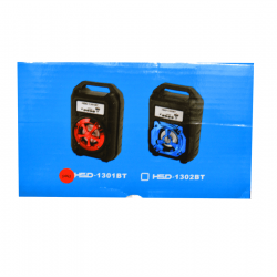 Boxa portabila Hsd BT 1302, bluetooth, radio FM, redare MP3, SD, USB, led cu schimbare culoare Boxa portabila Hsd BT 1302, bluetooth, radio FM, redare MP3, SD, USB, led cu schimbare culoare