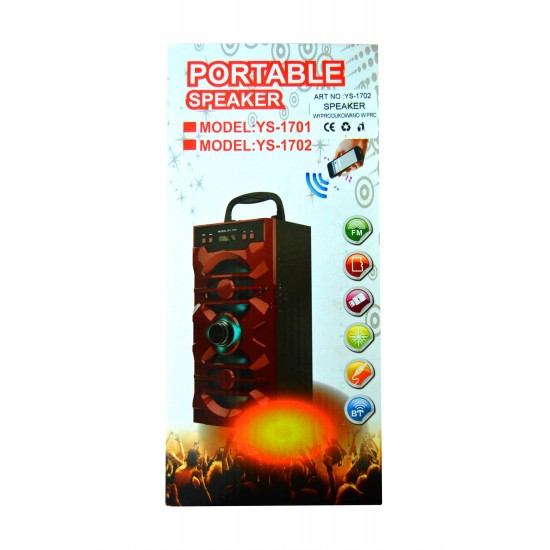 Boxa portabila ys-1702 - Boxe audio - oferit de sellsell.ro