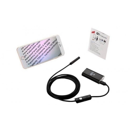 Camera endoscop foto/ video, diametru 7mm, cablu de 5m, waterproof - Auto&Moto - oferit de sellsell.ro