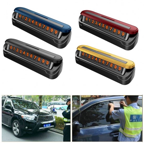 Dispozitiv de pus numarul de telefon in parbriz pentru parcare temporara - Accesorii auto - oferit de sellsell.ro