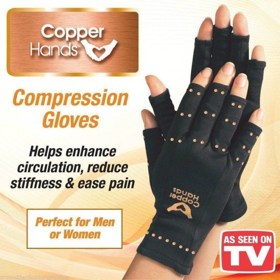 Manusi pentru artrita Copper Hands - Sănătate și intreținere corporală - oferit de sellsell.ro