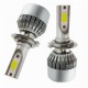 Set 2 Becuri LED C6 Auto H7, 6000K, 36 W, 3800 Lm, Argintiu - Auto&Moto - oferit de sellsell.ro