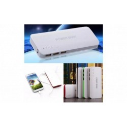 Baterie Externa Power 20000 mah cu 3 USB pentru telefoane, tablete, camere foto/video C24