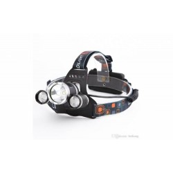 Lanterna frontala cu acumulator, Led si zoom Cree 5W