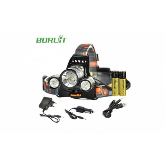 Lanterna frontala cu acumulator, Led si zoom Cree 5W - Auto&Moto - oferit de sellsell.ro