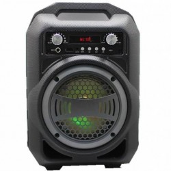 Boxa portabila Bluetooth BS-12 + microfon DM-401 Boxa portabila Bluetooth BS-12 + microfon DM-401
