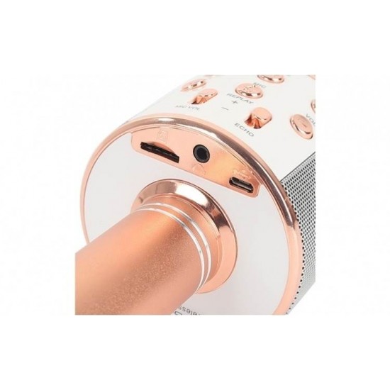 Microfon karaoke fara fir, compatibil cu iOS si Android, tablete iPad si PC, Bluetooth - Boxe audio - oferit de sellsell.ro Microfon karaoke fara fir, compatibil cu iOS si Android, tablete iPad si PC, Bluetooth - Boxe audio - oferit de sellsell.ro