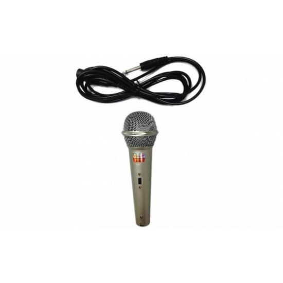 Microfon uni-directional dinamic cu fir DM-401 - Boxe audio - oferit de sellsell.ro
