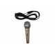 Microfon uni-directional dinamic cu fir DM-401 - Boxe audio - oferit de sellsell.ro