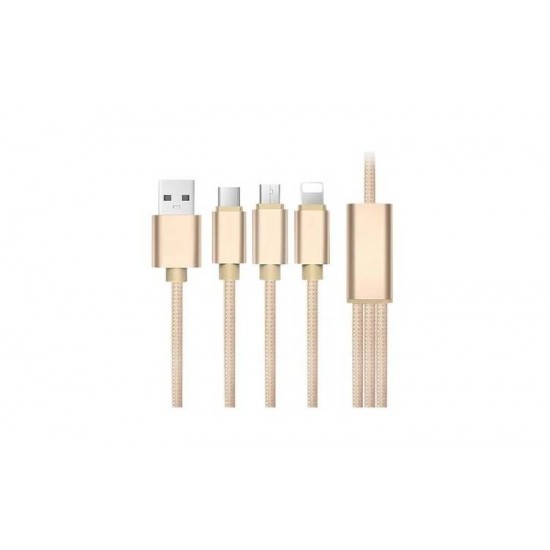 Cablu de incarcare 3 in1, compatibil cu Samsung/Iphone - Accesorii telefoane și tablete - oferit de sellsell.ro Cablu de incarcare 3 in1, compatibil cu Samsung/Iphone - Accesorii telefoane și tablete - oferit de sellsell.ro