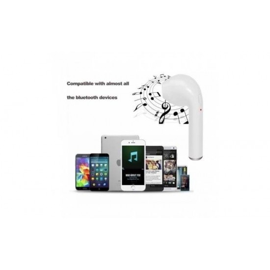 Casca Bluetooth I7 - Căști - oferit de sellsell.ro